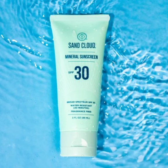 NWT Sand Cloud Mineral Body Sunscreen 30 SPF - Picture 1 of 7